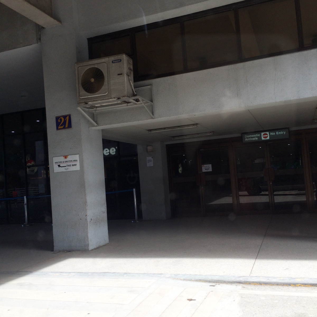 Waiting area, airport