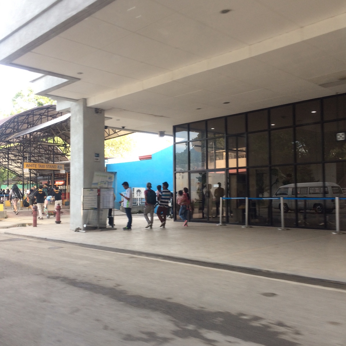 Waiting area, airport