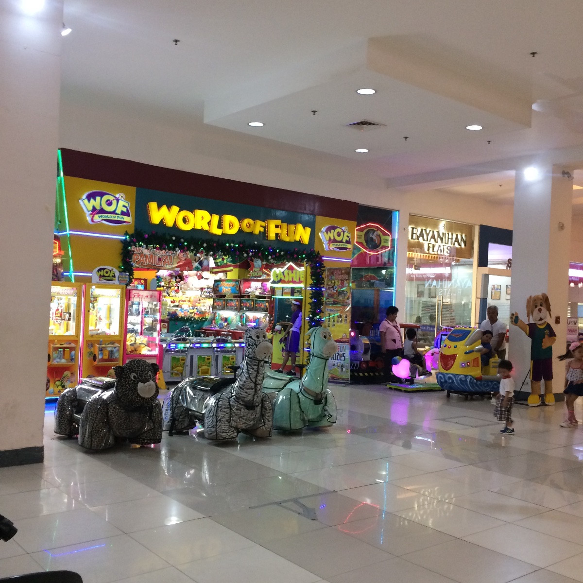 World of fun, arcade games