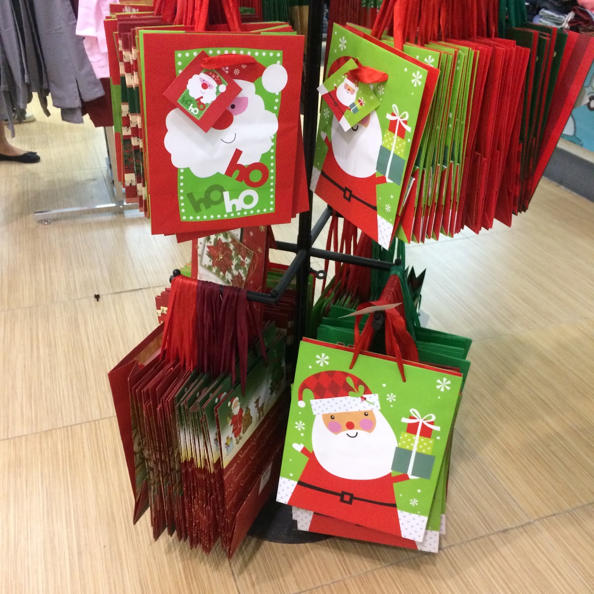 christmas paper bag