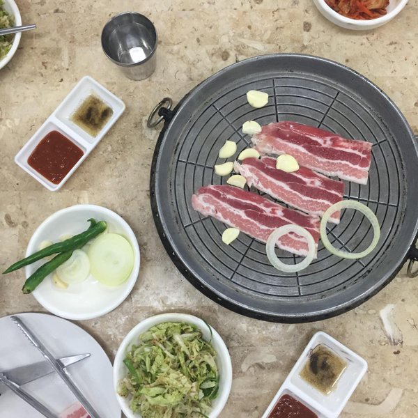 pearl, food, korean