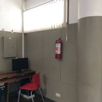 Corner of a classroom