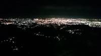 City Lights, View from airplane