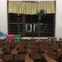Corner of a classroom