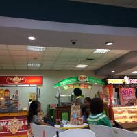 Food stalls at the mall