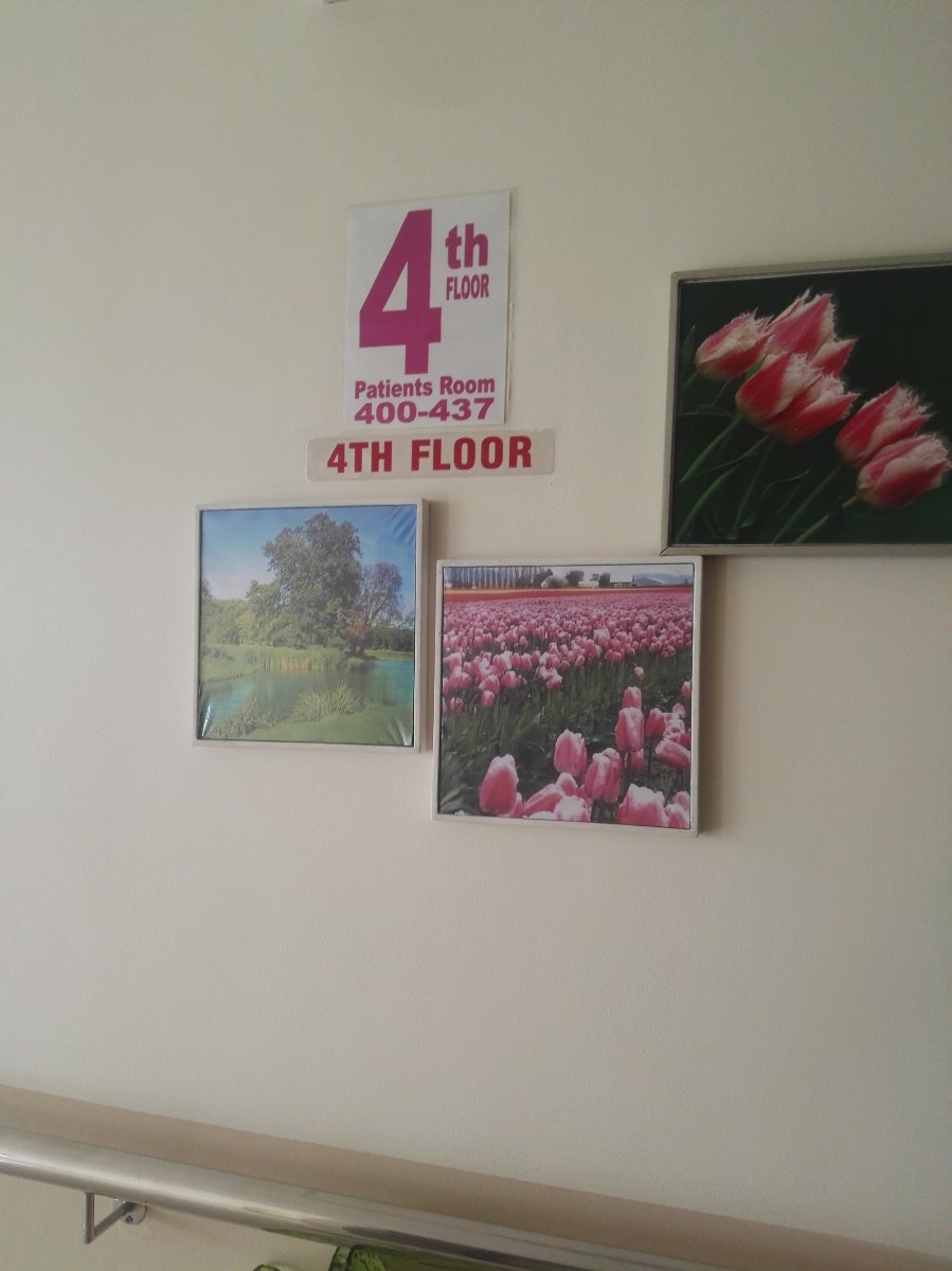 4th floor at the hospital