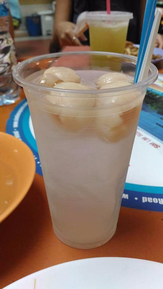 Fresh lychee juice