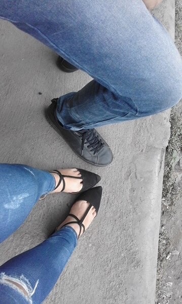 Our kicks for today, shoes