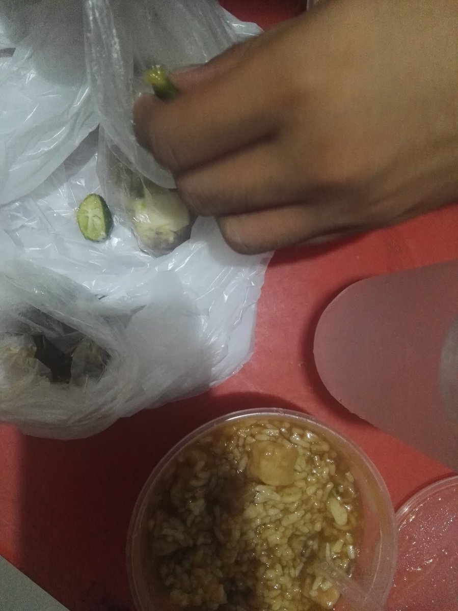 Steam rice and siomaiii