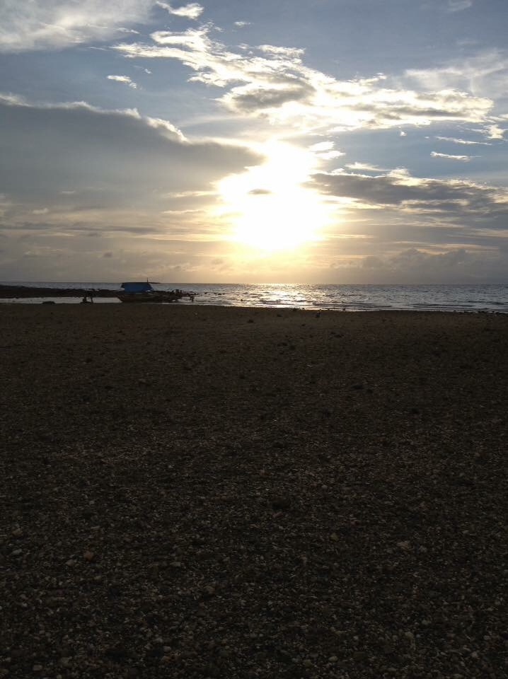 Sunset, beach