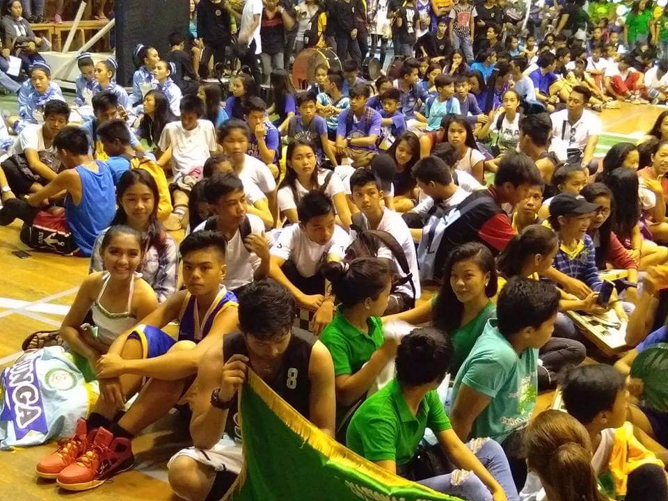 Waiting for the ceremony