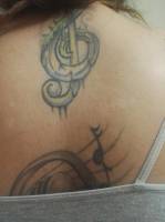 Music lover tattoo
