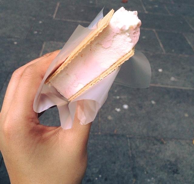 #icecream, #wafer, #yummy, #sweet, #snack, #bar, 