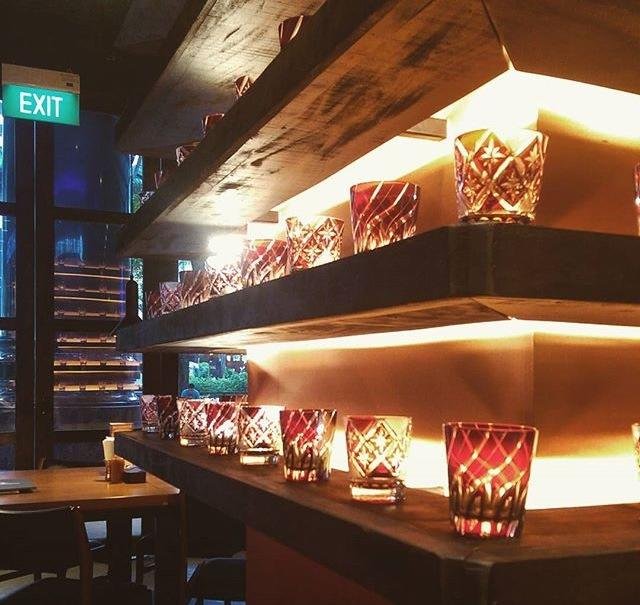 #lights, #glass, #shotglass, #cafe