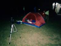 lets camp in the top of the mountain