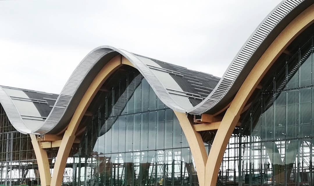 Cebus new airport terminal, architecture, curves, 