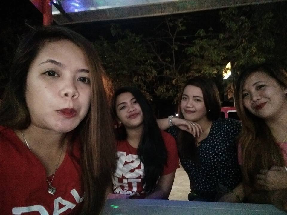 Selfie with friends, nightlife