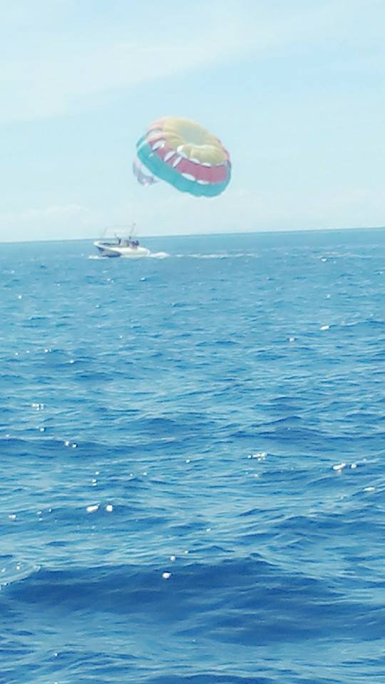 parasailing