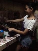 sister cooking