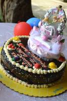 christening cake