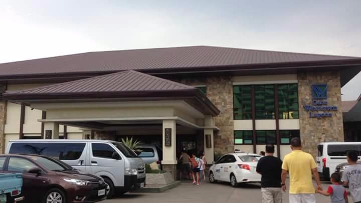 Westown lagoon parking area