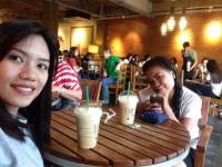 At starbucks with queenie