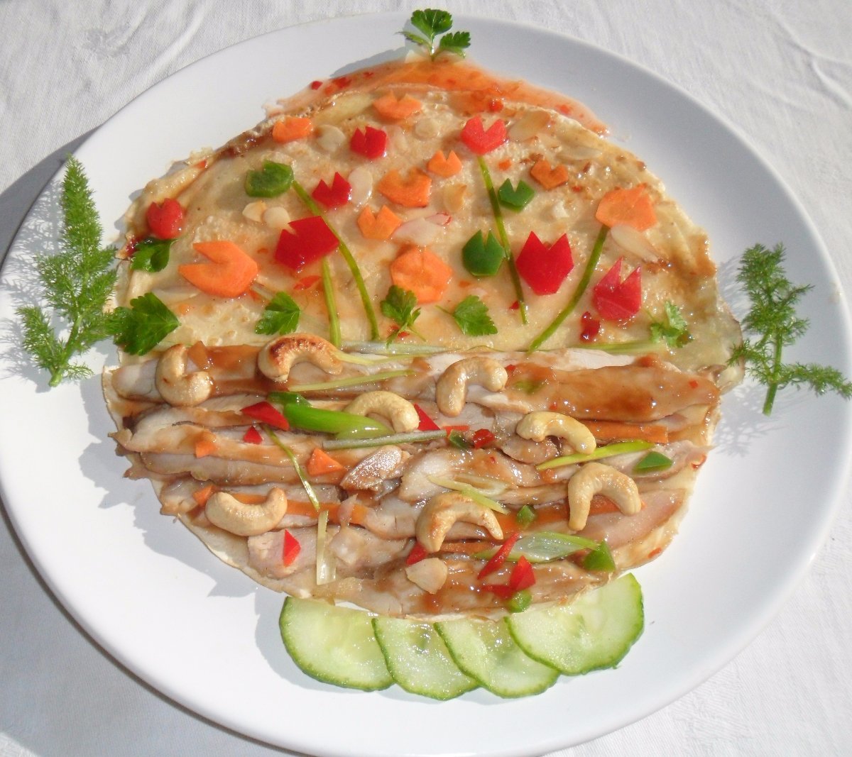 Pancake, oriantal, decorative