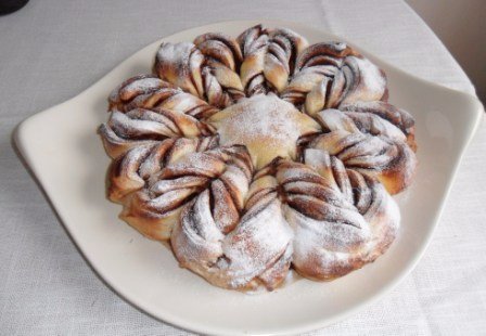 chocolate, starbread, Nutella