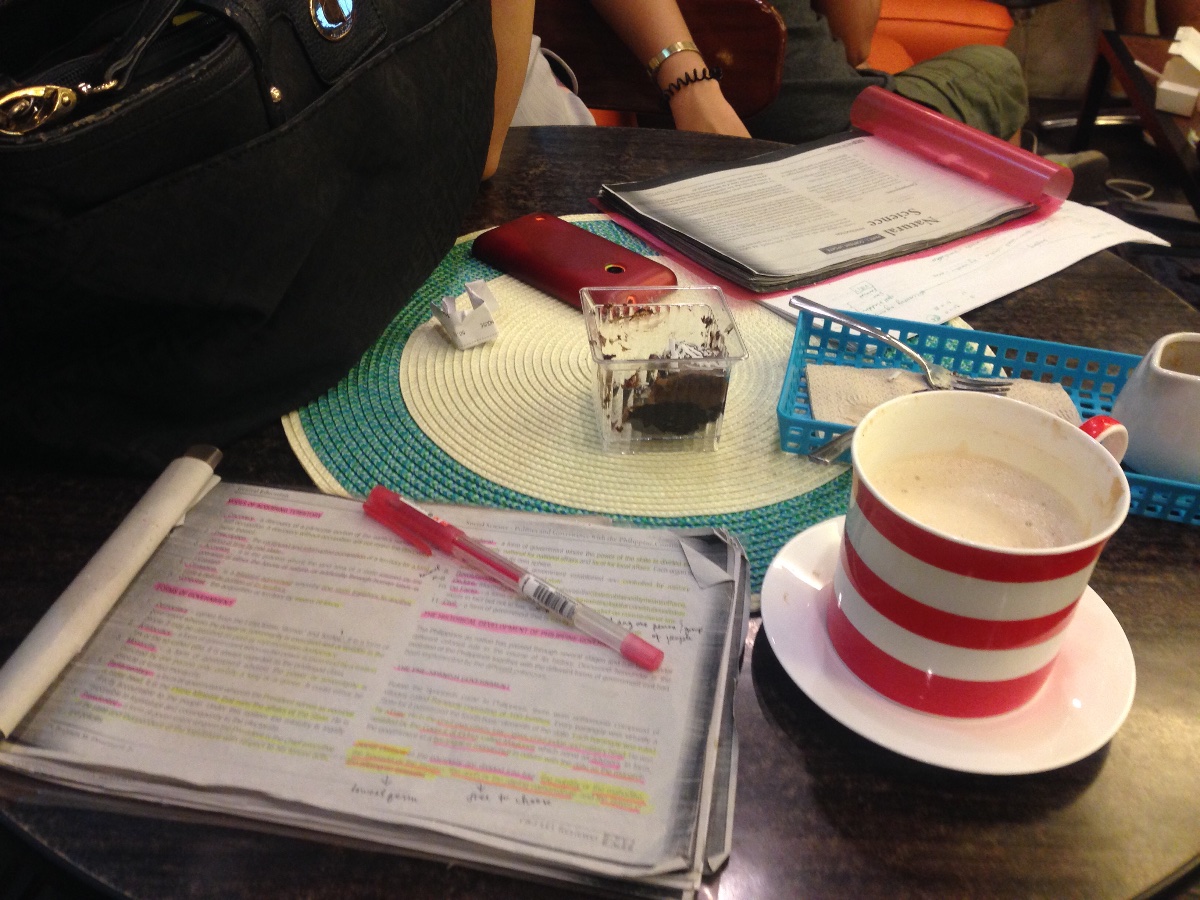 Coffee, and, chocolate truffle