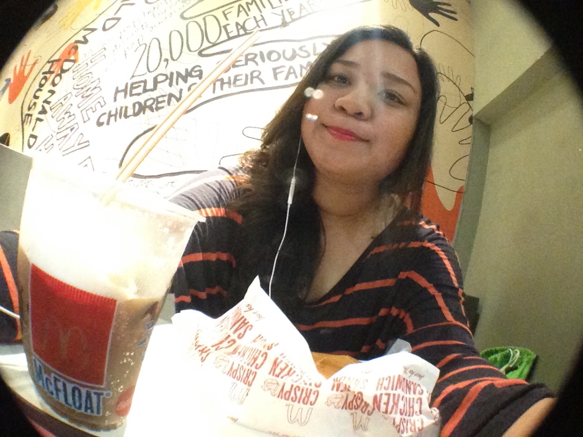 Going solo at #McDo
