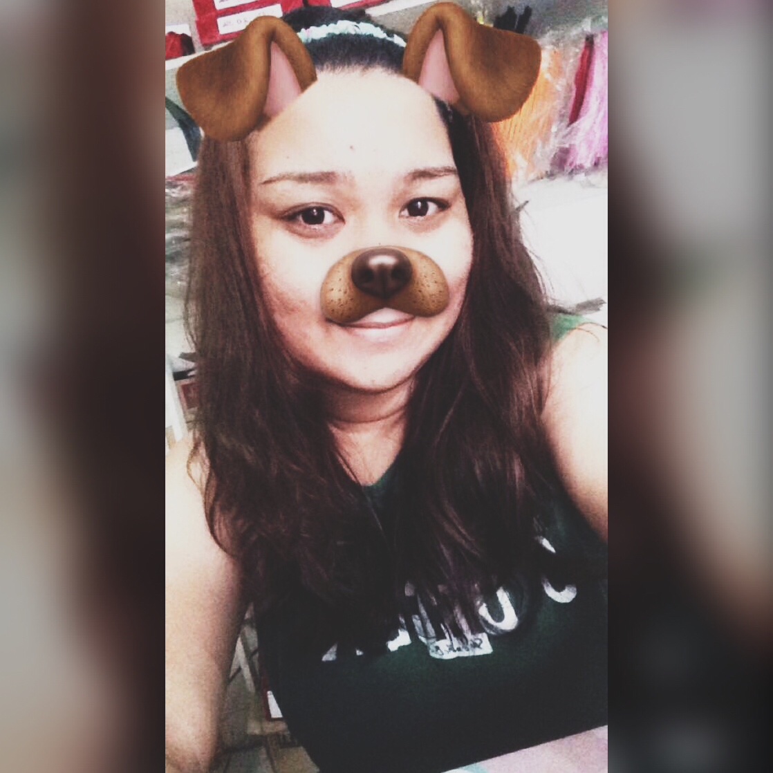 I told you this is my fave filter #snapchat #filter #dog #snapme #clavelshii
