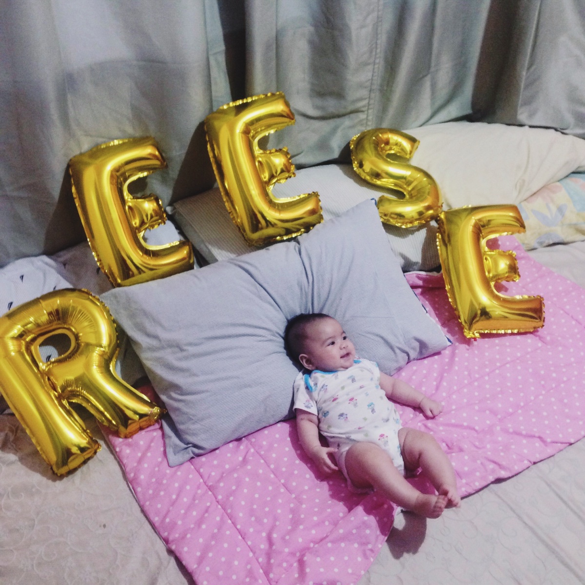 There u are baby #babyreese #christening
