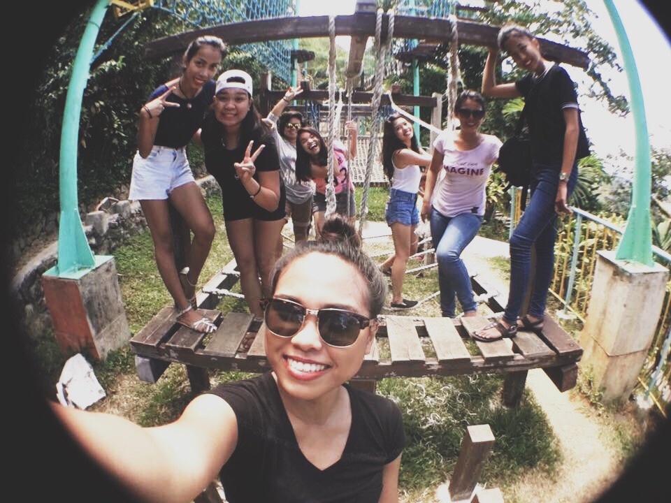 With the people who keeps a part of me sane 