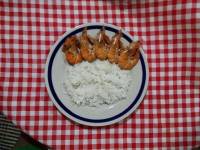 Shrimps, cat, food, lunch