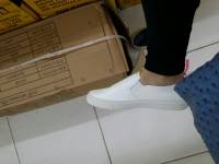 white, slippers