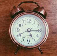 My bedroom clock  #clock #wood #brown #VSCOcam #time