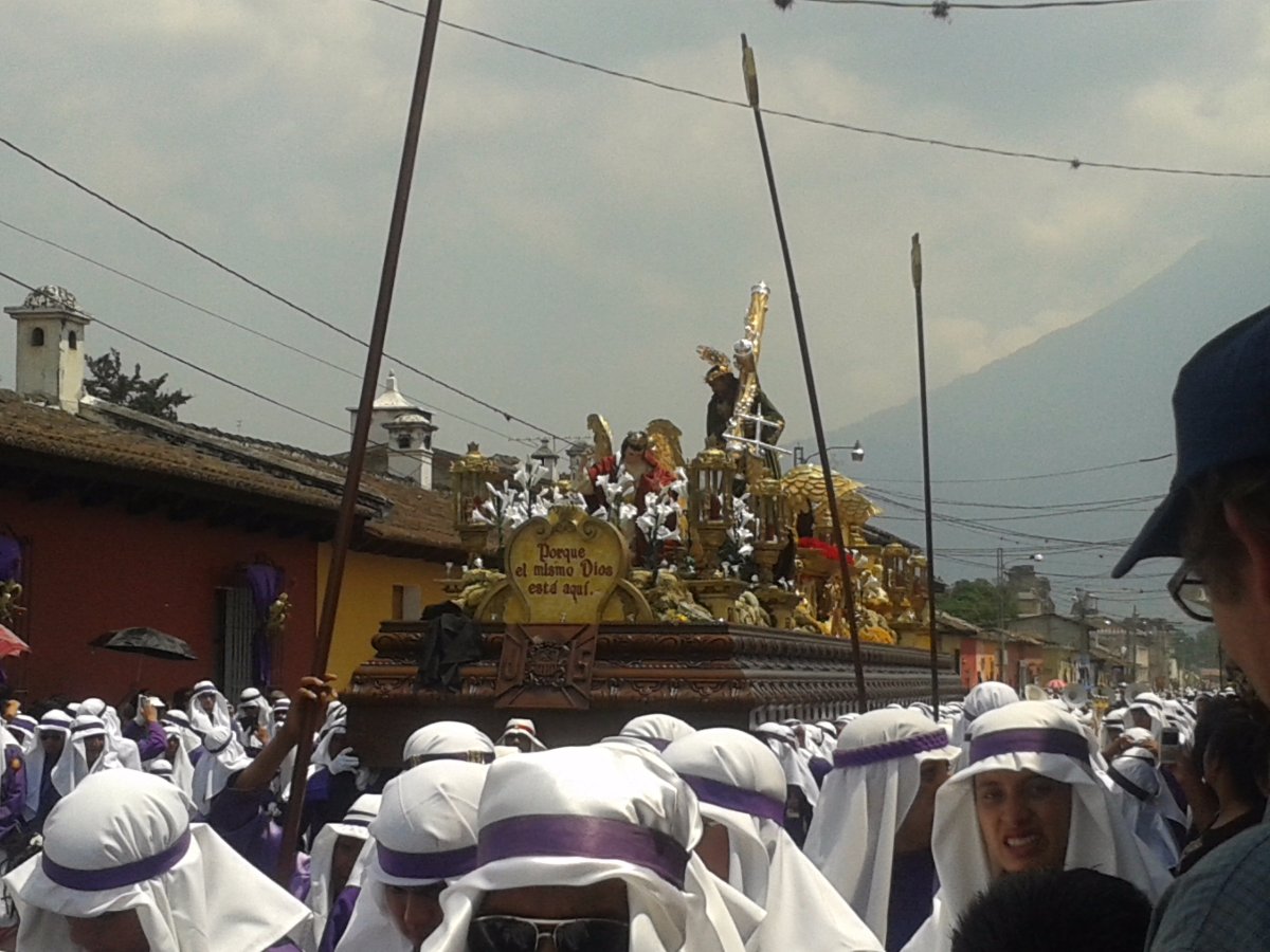 holy week float