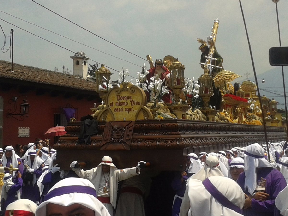 holy week float