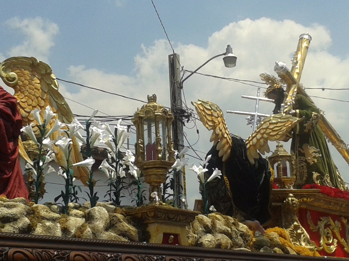 holy week float