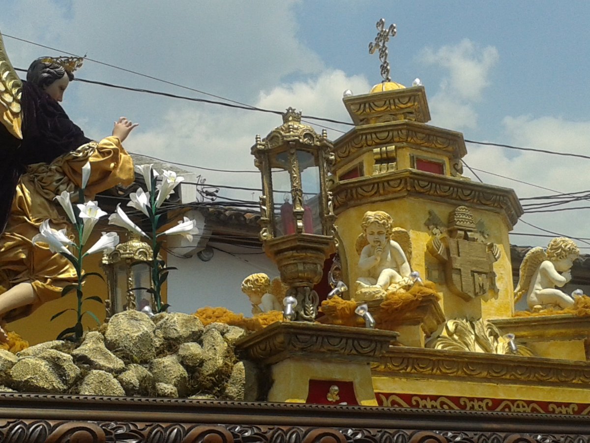 holy week float
