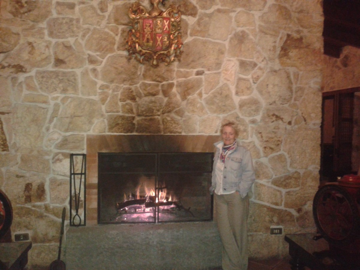 jackie beide the fireplace, finca filadelfia, guatemala