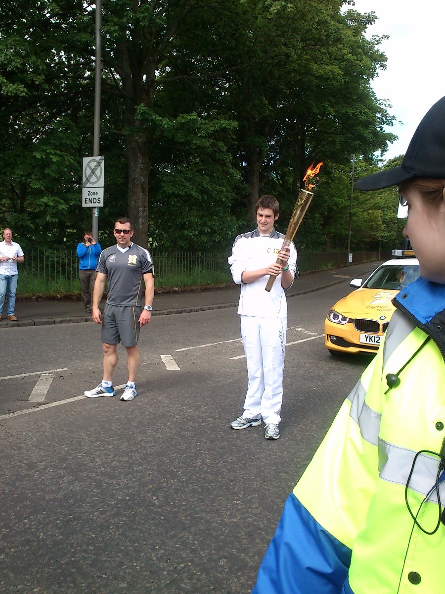 olympic torch 2012