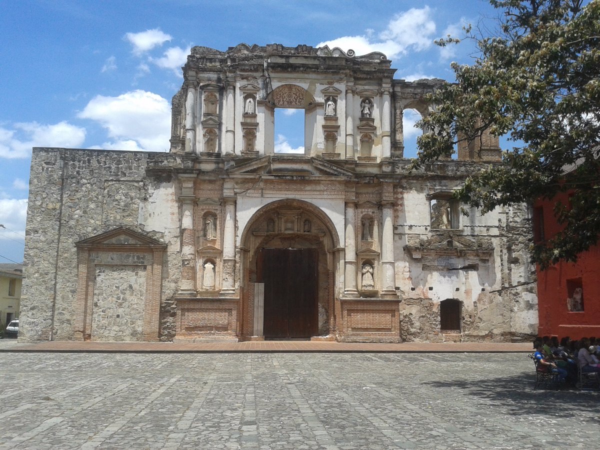 ruined church
