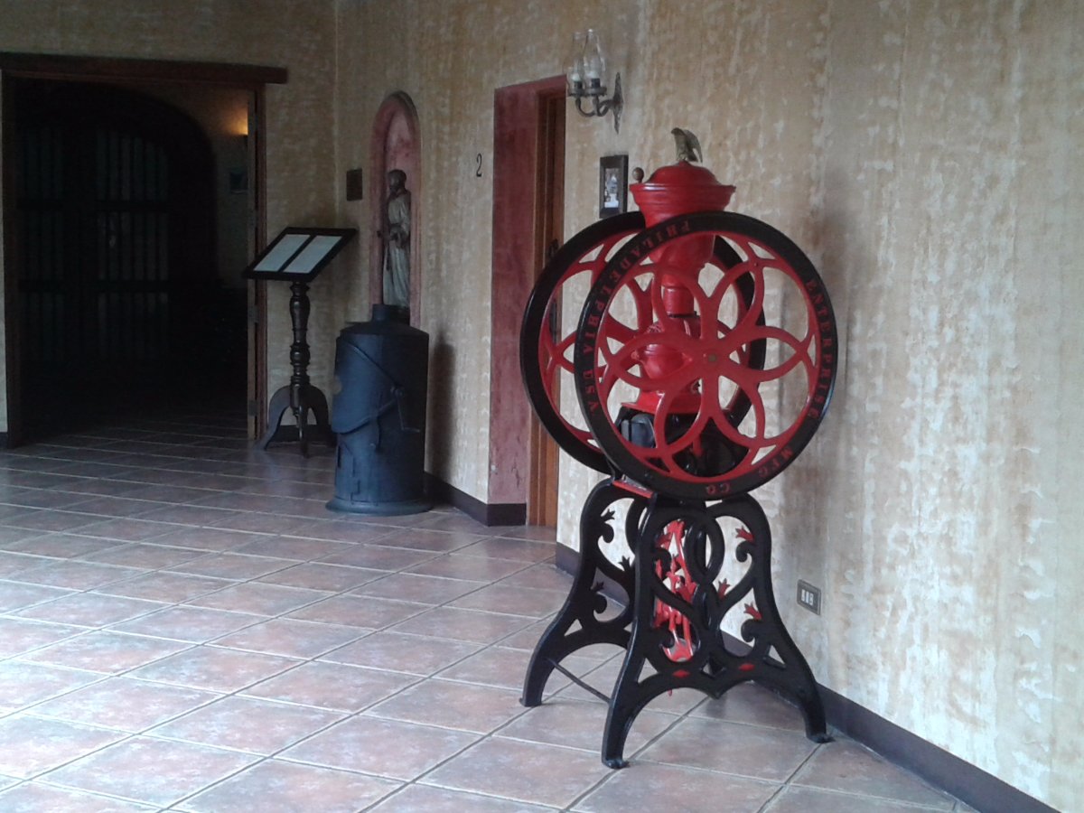 the patio area outside my room, finca filadelfia, guatemala