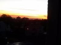 sun on a winters day