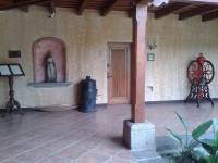 courtyard fountain, guatemala