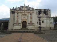colourful church, guatemala