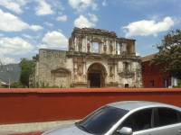colourful church, guatemala