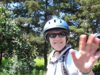 jackie on the mule