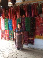 karen in traditional guatemalan dress